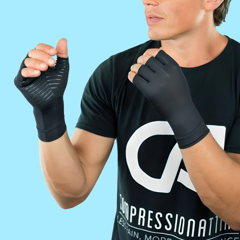 Copper Compression Gloves