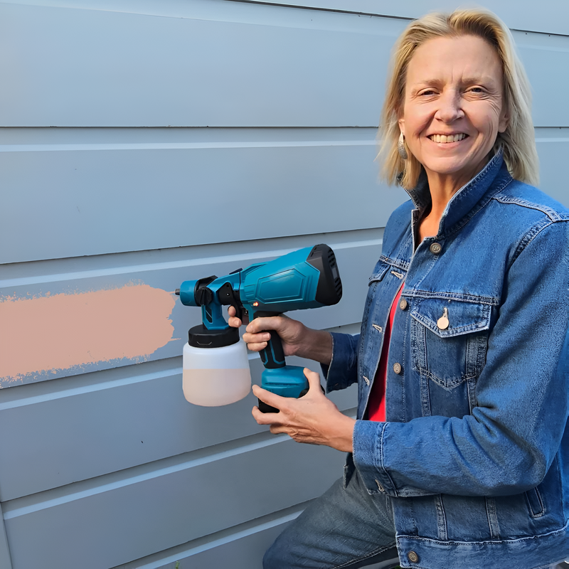 Cordless Paint Sprayer (With 2 Free Batteries)